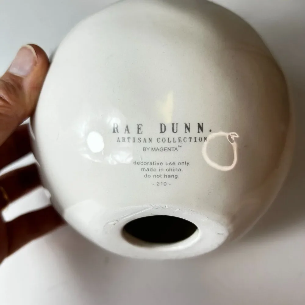 Rae Dunn NWT Ivory Ceramic 